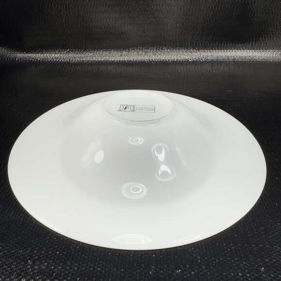 Fortessa White Swirl Round Deep Dish Bowl 9inch Bowls Dishes Porcelain Set 4 VTG - Picture 12 of 15